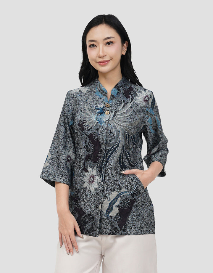 ARJUNA WEDA MANUK KEMBANG BLOUSE BATIK WANITA