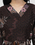 ARJUNA WEDA MANUK KEMBANG 2 SACKDRESS BATIK WANITA