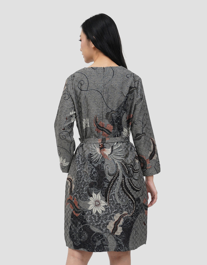 ARJUNA WEDA MANUK KEMBANG SACKDRESS BATIK WANITA