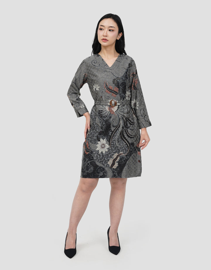 ARJUNA WEDA MANUK KEMBANG SACKDRESS BATIK WANITA