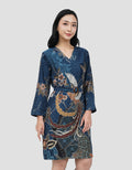 ARJUNA WEDA MANUK KEMBANG 2 SACKDRESS BATIK WANITA