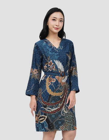 ARJUNA WEDA MANUK KEMBANG 2 SACKDRESS BATIK WANITA