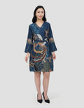 ARJUNA WEDA MANUK KEMBANG 2 SACKDRESS BATIK WANITA