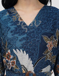 ARJUNA WEDA MANUK KEMBANG 2 SACKDRESS BATIK WANITA