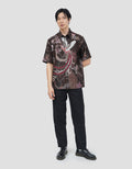 ARJUNA WEDA MANUK KEMBANG 2 HEM REGULAR FIT BATIK PRIA