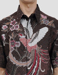 ARJUNA WEDA MANUK KEMBANG 2 HEM REGULAR FIT BATIK PRIA
