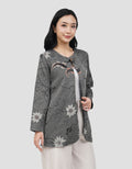 ARJUNA WEDA MANUK KEMBANG BLAZER BATIK WANITA
