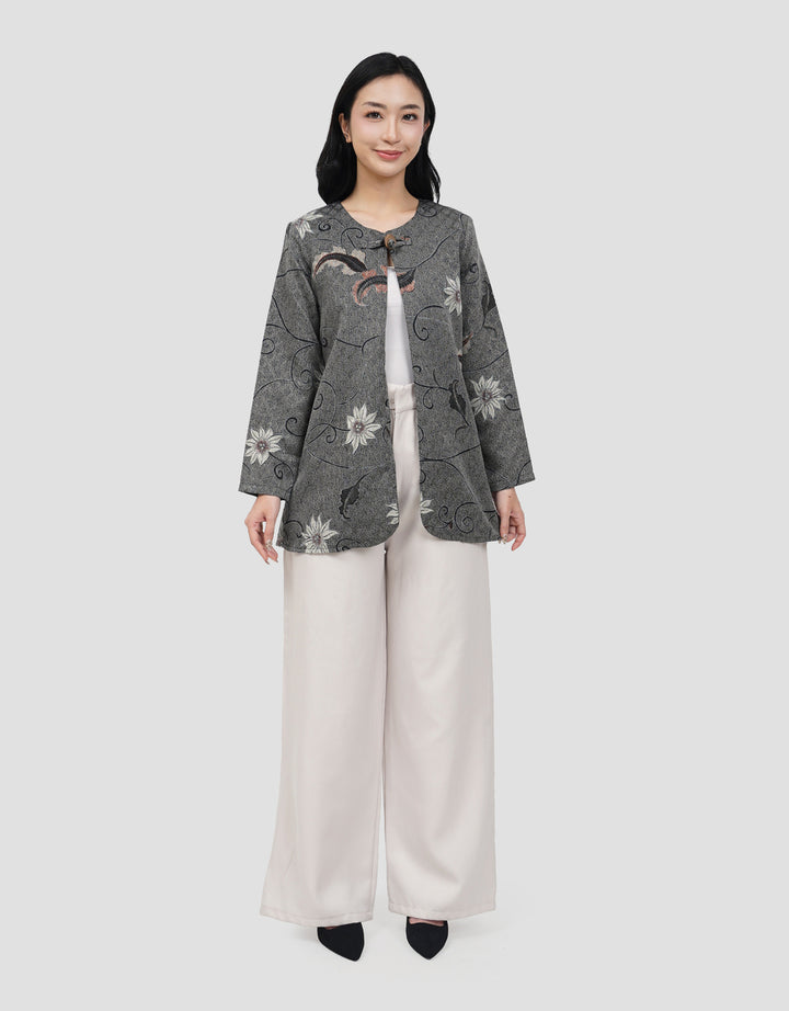 ARJUNA WEDA MANUK KEMBANG BLAZER BATIK WANITA