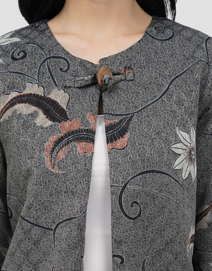 ARJUNA WEDA MANUK KEMBANG BLAZER BATIK WANITA
