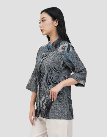 ARJUNA WEDA MANUK KEMBANG BLOUSE BATIK WANITA