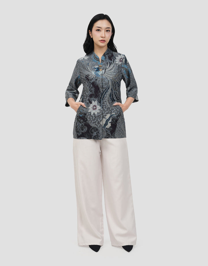 ARJUNA WEDA MANUK KEMBANG BLOUSE BATIK WANITA