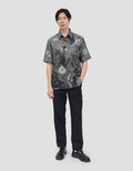 ARJUNA WEDA MANUK KEMBANG HEM REGULAR FIT BATIK PRIA