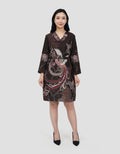 ARJUNA WEDA MANUK KEMBANG 2 SACKDRESS BATIK WANITA