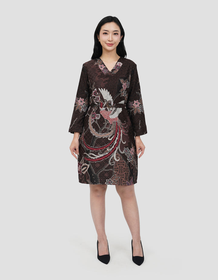 ARJUNA WEDA MANUK KEMBANG 2 SACKDRESS BATIK WANITA