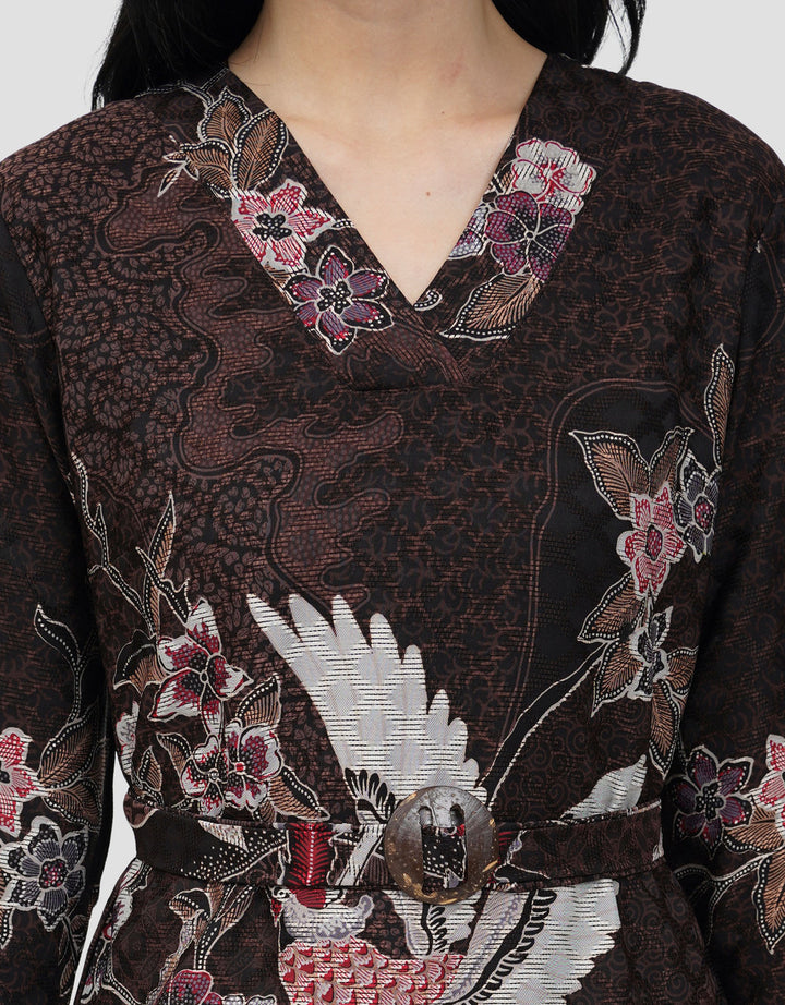 ARJUNA WEDA MANUK KEMBANG 2 SACKDRESS BATIK WANITA