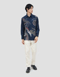 ARJUNA WEDA MODERN KEMEJA BATIK REGULAR FIT PRIA