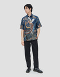 ARJUNA WEDA MANUK KEMBANG 2 HEM REGULAR FIT BATIK PRIA