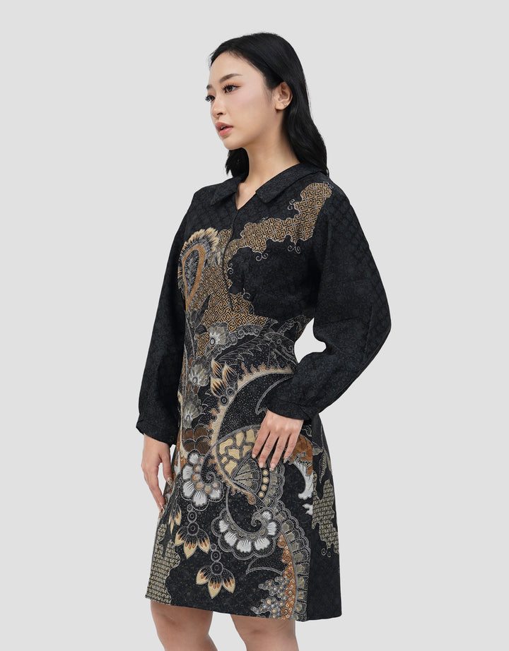 ARJUNA WEDA BATIK MODERN SACKDRESS WANITA