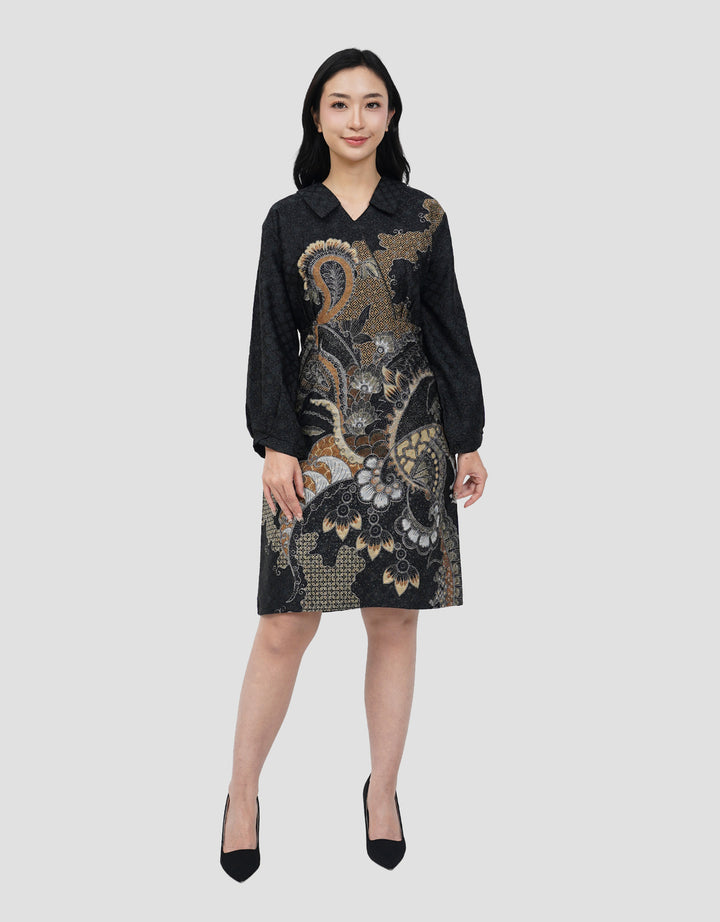 ARJUNA WEDA BATIK MODERN SACKDRESS WANITA