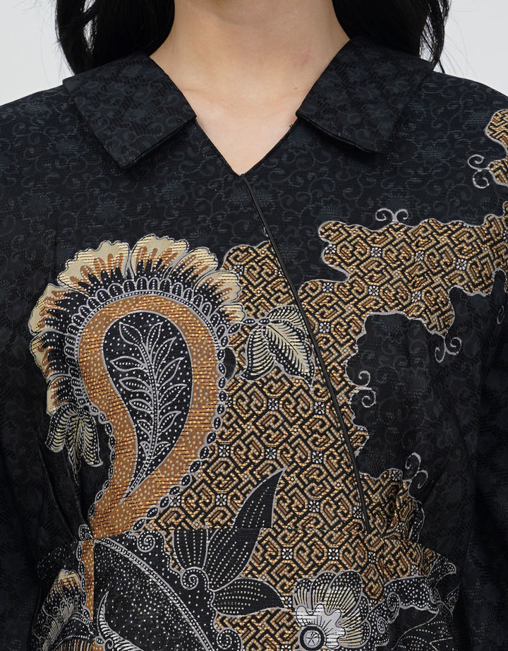 ARJUNA WEDA BATIK MODERN SACKDRESS WANITA