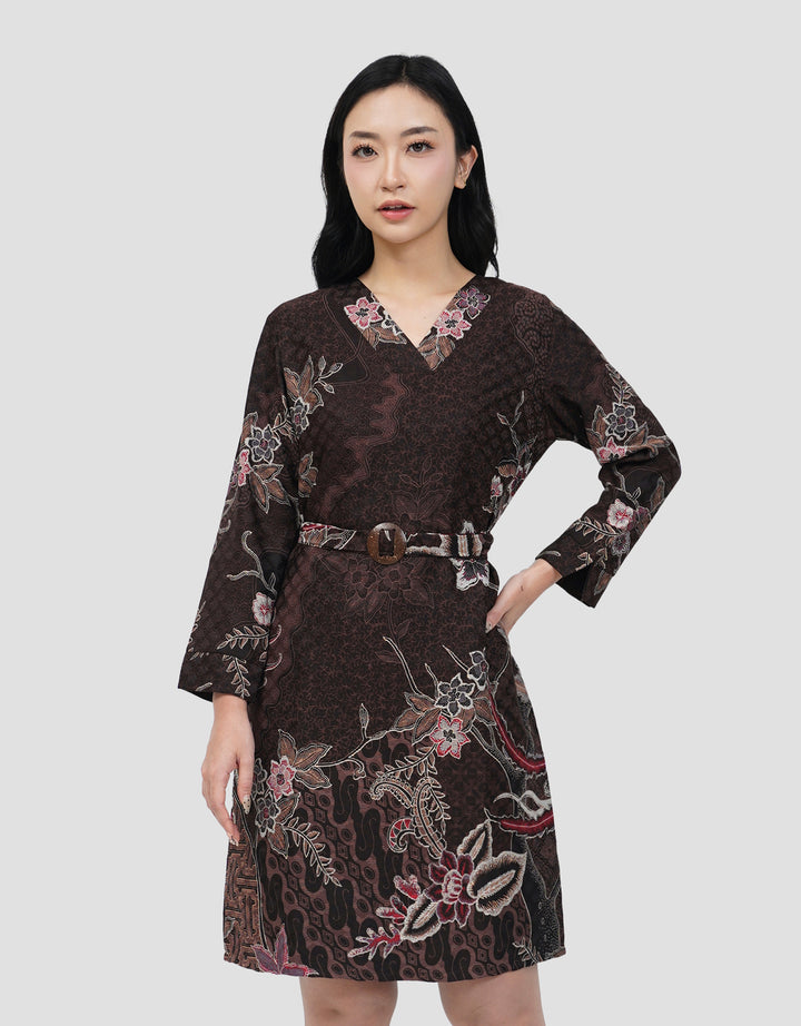 ARJUNA WEDA MANUK KEMBANG 2 SACKDRESS BATIK WANITA