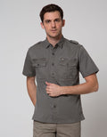 Cardinal Casual Kemeja Safari Pria
