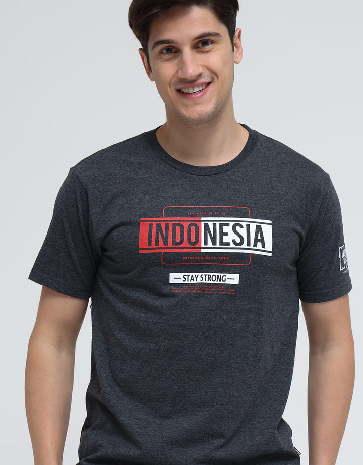 Cardinal Wording Indo Kaos Casual Pria