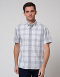 Cardinal Casual All Plaid Kemeja Pria