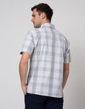 Cardinal Casual All Plaid Kemeja Pria
