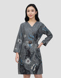ARJUNA WEDA MANUK KEMBANG SACKDRESS BATIK WANITA