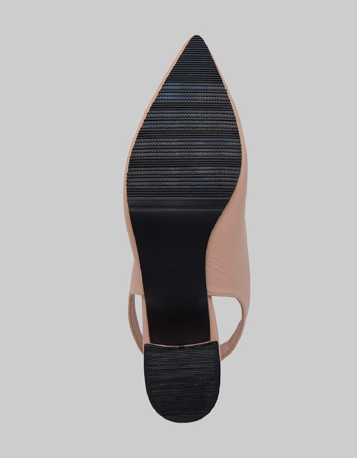 Connexion Slingback Shoes Round Look Woman
