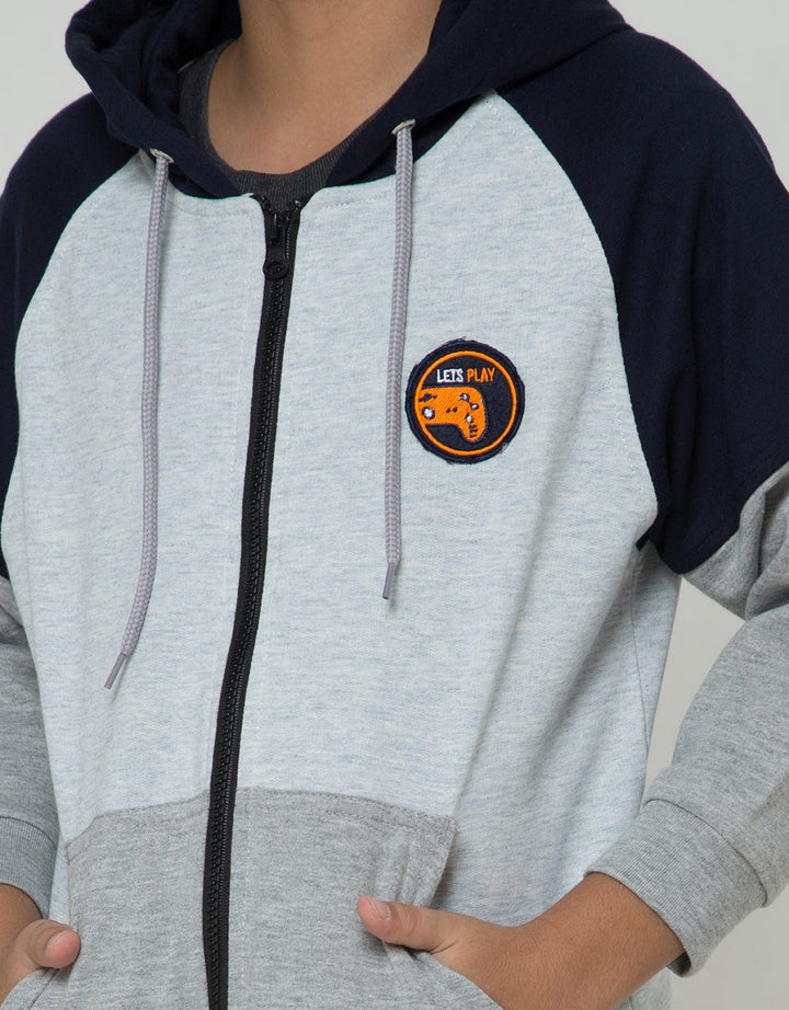 Little M Terry Game Jaket Anak Laki-laki