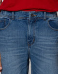 Nevada Denim Rubber Celana Jeans Pria