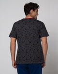 Disney Short Sleeve T-Shirt Mickey Pocket Full Print Wfh