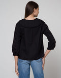 Connexion Long Sleeve Shirt Peterpan Collar