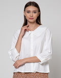 Connexion Long Sleeve Shirt Peterpan Collar