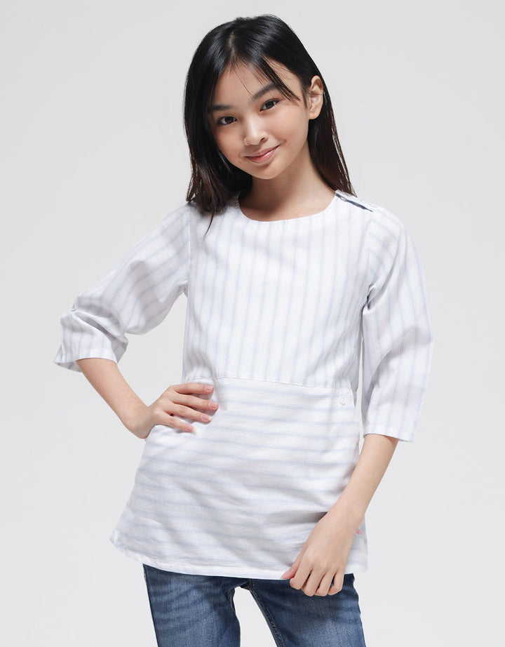 Cardinal Kids Girl Stripe Blouse Anak Perempuan