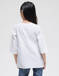Cardinal Kids Girl Stripe Blouse Anak Perempuan