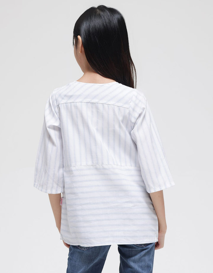 Cardinal Kids Girl Stripe Blouse Anak Perempuan