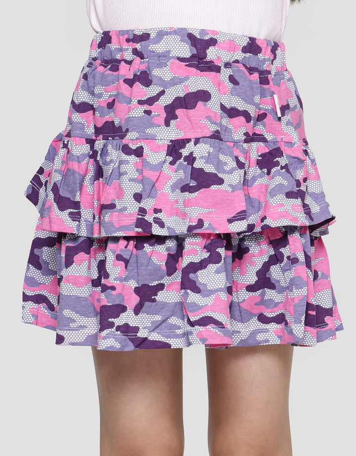 Cardinal Kids Girl Camouflage Motif Rok Anak Perempuan