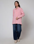 Cardinal Girl Kemeja Garis Wanita