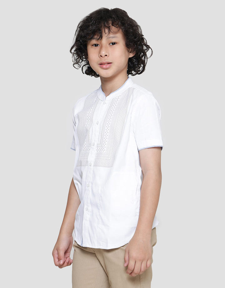 Cardinal Kids Boy Kemeja Koko Lengan Pendek Anak Laki-Laki