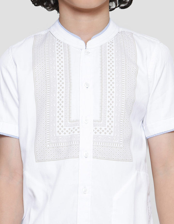 Cardinal Kids Boy Kemeja Koko Lengan Pendek Anak Laki-Laki