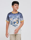 Cardinal Kids Boy Kaos Lengan Pendek Print Monster Truck