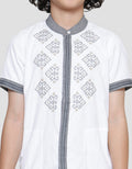 Cardinal Kids Boy Print Motif Kemeja Koko Anak Laki-Laki