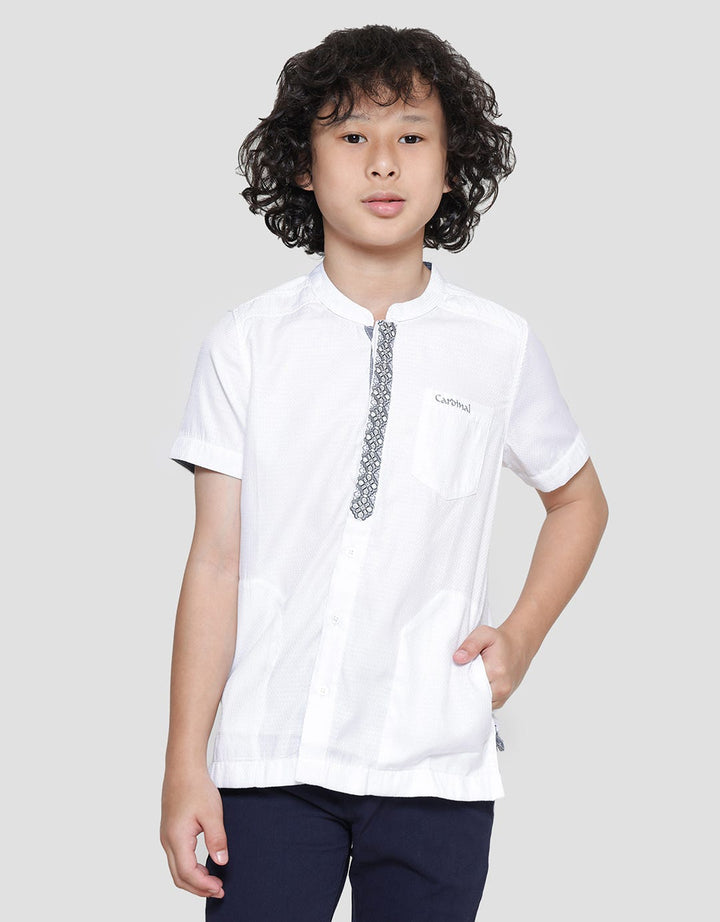 Cardinal Kids Boy Kemeja Koko Lengan Pendek Anak Laki-laki