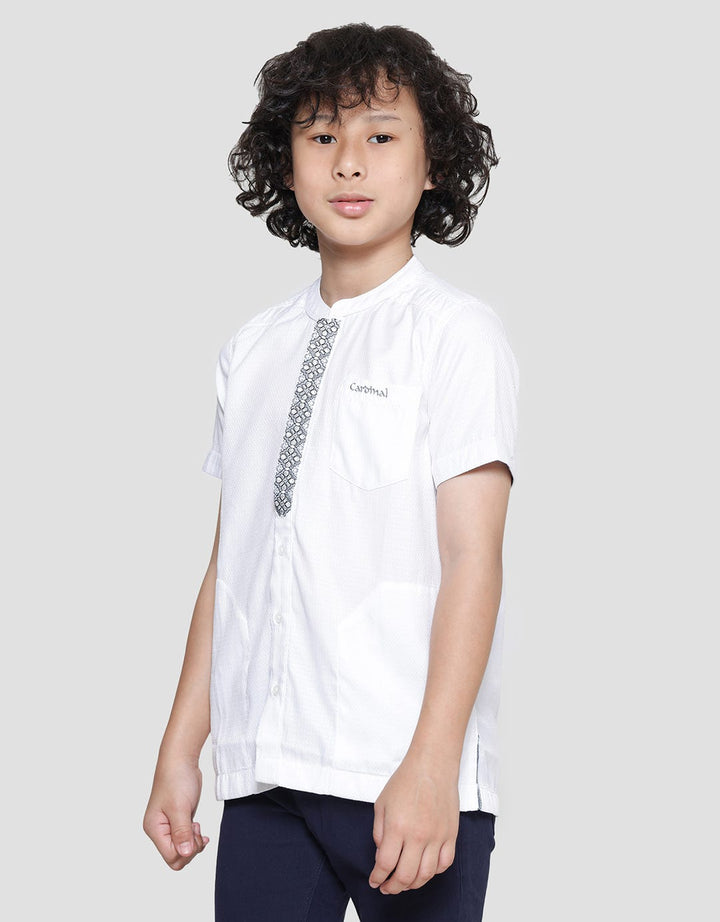 Cardinal Kids Boy Kemeja Koko Lengan Pendek Anak Laki-laki