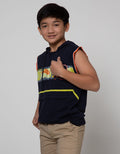 Cardinal Kids Boy Sleeveless Hoodie