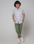 Cardinal Kids Boy Motif Kotak-Kotak