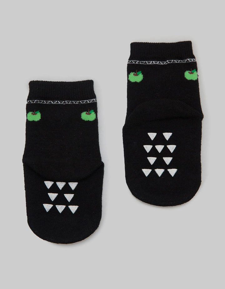 Pipiniko Socks Boys Bear Apple Anti Slip